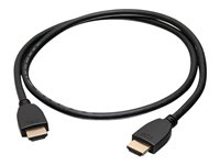 C2G 10t 4K HDMI Cable with Ethernet - High Speed - UltraHD Cable - M/M - HDMI-kaapeli Ethernetillä - HDMI uros to HDMI uros - 3.05 m - suojattu - musta 56784