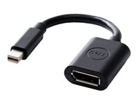 Dell Mini DisplayPort-to-DisplayPort - DisplayPort-sovitin - Mini DisplayPort (uros) to DisplayPort (naaras) - 20.3 cm malleihin Latitude 7275, E7470; Precision 3440, 3640, 5510, 75XX, 77XX; Venue 8; XPS 15, 15 9550 470-13627