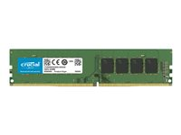 Crucial - DDR4 - moduuli - 4 Gt - DIMM 288 nastaa - 2666 MHz / PC4-21300 - CL19 - 1.2 V - puskuroimaton - non-ECC CT4G4DFS8266