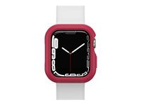 OtterBox - Puskurikuori älykellolle - 41mm - polykarbonaatti - rubelliitti (vaaleanpunainen) malleihin Apple Watch (41 mm) 77-93703