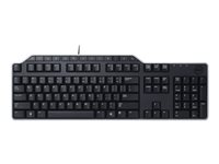 Dell KB-522 Wired Business Multimedia - Näppäimistö - USB - QWERTY - ruotsalainen/suomalainen - musta DELL-580-17682