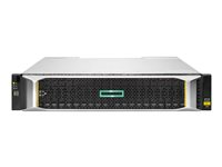 HPE Modular Smart Array 2060 16Gb Fibre Channel SFF Storage - Kiintolevyasemaryhmä - 0 Tt - 24 telineet (SAS-3) - 16Gb Fibre Channel (ulkoinen) - telineasennettava - 2U R0Q74B