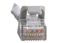 C2G Cat6 Booted Unshielded (UTP) Network Patch Cable - Kytkentäkaapeli - RJ-45 (uros) to RJ-45 (uros) - 30 cm - UTP - CAT 6 - valettu, piikitön, säikeinen - harmaa 83364