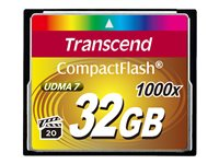 Transcend Ultimate - Flash-muistikortti - 32 Gt - 1000x - CompactFlash TS32GCF1000