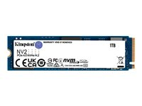 Kingston NV2 - SSD - 1 Tt - sisäinen - M.2 2280 - PCIe 4.0 x4 (NVMe) SNV2S/1000G