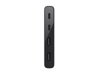 Belkin USB-C 4-Port Mini Hub - Hub - 4 x SuperSpeed USB 3.0 - työpöytä F4U090BTBLK