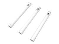 Multibrackets M Pro HD Series - Asennuskomponentti (3 poles) - extension poles malleihin projektori - 3 x 500mm - teräs - valkoinen - kattoon asennettava 7350105212352