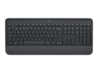 Logitech Signature K650 - Näppäimistö - langaton - Bluetooth LE - QWERTY - pohjoismainen (tanska/suomi/norja/ruotsi) - grafiitti 920-010951