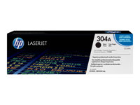 HP 304A - Musta - alkuperäinen - LaserJet - väriainekasetti (CC530A) malleihin Color LaserJet CM2320fxi, CM2320n, CM2320nf, CP2025, CP2025dn, CP2025n, CP2025x CC530A