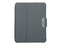 Targus Pro-Tek Folio - Läppäkansi tabletille - termoplastinen polyuretaani (TPU) - musta - 10.9" malleihin Apple 10.9-inch iPad (10. sukupolvi) THZ934GL