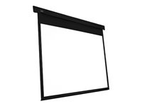 Multibrackets M Motorized Projection Screen Black Edition - Heijastusnäyttö - kattoon asennettava - moottoroitu - 90" (229 cm) - 16:9 - Matte White - musta 7350022732629