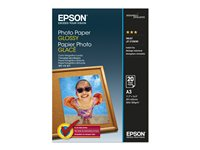 Epson - Kiiltävä - A3 (297 x 420 mm) - 200 g/m² - 20 arkki (arkit) valokuvapaperi malleihin Expression Photo XP-970; SureColor P706, SC-T5160, T3160, T5160; WorkForce WF-7840, 7845 C13S042536