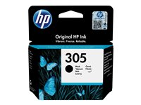 HP 305 - 2 ml - musta - alkuperäinen - mustepatruuna malleihin Deskjet 23XX, 27XX, 28XX, 41XX, 42XX; DeskJet Plus 41XX; ENVY 60XX, 64XX; ENVY Pro 64XX 3YM61AE#UUQ