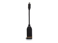 C2G Micro HDMI to HDMI Dongle Adapter Converter for AV Adapter Ring - HDMI-kaapeli - 19 pin micro HDMI Type D uros soldered to HDMI naaras soldered - musta - 4K-tuki, 1080p-tuki, 4K 30 Hz -tuki C2G30067