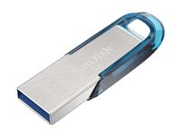 SanDisk Ultra Flair - USB Flash-asema - 64 Gt - USB 3.0 - sininen SDCZ73-064G-G46B