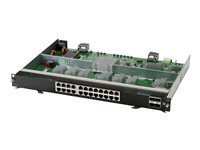 HPE Aruba 6400 - Laajennusmoduuli - 10Gb Ethernet x 24 + 1Gb Ethernet/10Gb Ethernet/25Gb Ethernet/50Gb Ethernet SFP56 x 4 malleihin HPE Aruba 6405, 6405 48SFP+, 6405 96G, 6410 R0X42A