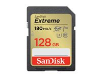 SanDisk - Flash-muistikortti (microSDXC to SD -adapteri sisältyvä) - 128 Gt - Video Class V30 / UHS-I U3 / Class10 - microSDXC UHS-I SDSDXVA-128G-GNCIN