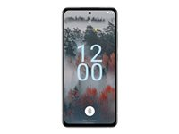 Nokia X30 5G - 5G älypuhelin - Kaksois-SIM - RAM 6 Gt / sisäinen muisti 128 Gt - OLED-näyttö - 6.43" - 2400 x 1080 pikseliä (90 Hz) - 2 takakameraa 50 megapikseliä, 13 MP - front camera 16 MP - jään valkoinen VMA751V9FI1SK0