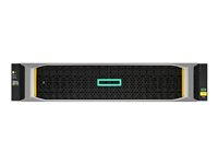 HPE Modular Smart Array 2062 10GbE iSCSI SFF Storage - Kiintolevyasemaryhmä - 3.84 Tt - 24 telineet (SAS-3) - SSD 1.92 Tt x 2 - iSCSI (10 GbE) (ulkoinen) - telineasennettava - 2U R0Q82A