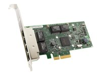 Broadcom BCM5719-4P - Verkkosovitin - PCIe 2.0 x4 matala profiili - Gigabit Ethernet x 4 BCM95719A1904AC