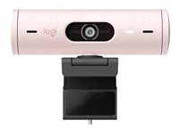 Logitech BRIO 500 - Verkkokamera - väri - 1920 x 1080 - 1080p, 720p - audio - USB-C 960-001421