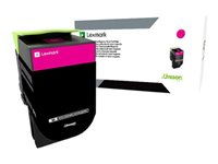 Lexmark 700X3 - Erittäin tuottoisa - magenta - alkuperäinen - väriainekasetti LCCP malleihin Lexmark CS510de, CS510dte 70C0X30