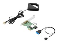 Lenovo ThinkStation AC Wi-Fi Solution Intel 8265 with External Antenna Kit - Verkkosovitin - M.2 Card - Wi-Fi 5, Bluetooth 4.2 malleihin ThinkCentre M75t Gen 2; ThinkStation P520; P720; P920 4XC0T22654