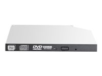 HPE - Levyasema - DVD±RW (±R DL) / DVD-RAM - 8x/8x/5x - Serial ATA - sisäinen - HP jack black malleihin ProLiant DL20 Gen10, DL325 Gen10, DL360 Gen10, DL360 Gen9, ML30 Gen10 726537-B21